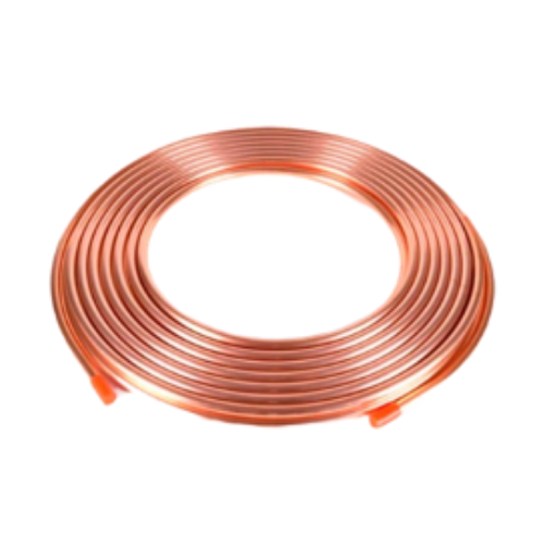 Rollo de tubería de cobre de 1/4